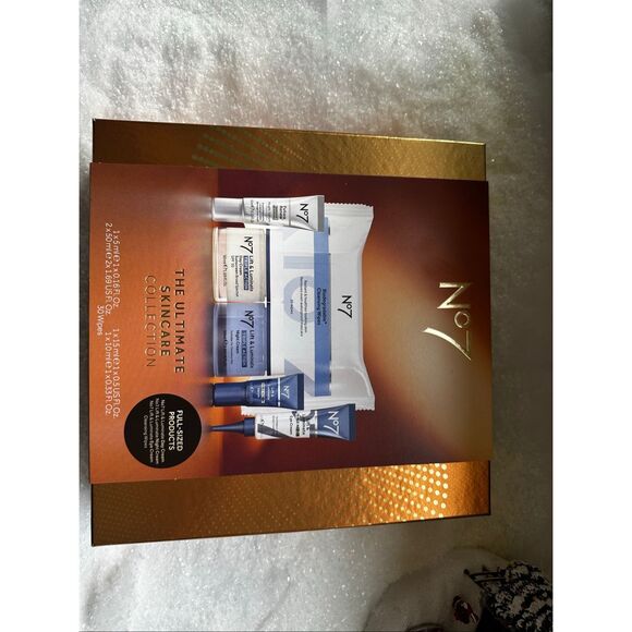 No. 7 Ultimate Skincare Collection 6 Piece Skin Care Boxed Gift Set BNIB - Picture 5 of 9